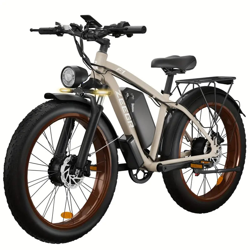 26''X4.0 Wide Tire Electric Bicycle E-bike Electric City Bike Equipped With 48V 22.4AH Removable Lithium Battery E-bike 4 reviews 4.8 All reviews are from verified purchases Item reviews (4) Provider reviews (6) avatar ae***37 in on Aug 31, 2024 ZE