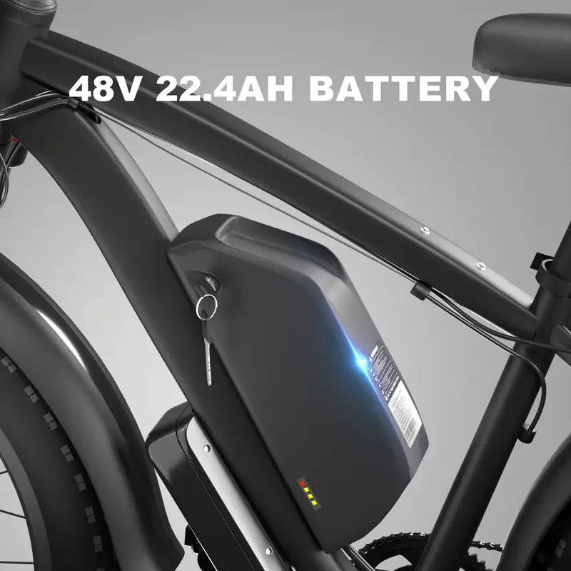 26''X4.0 Wide Tire Electric Bicycle E-bike Electric City Bike Equipped With 48V 22.4AH Removable Lithium Battery E-bike 4 reviews 4.8 All reviews are from verified purchases Item reviews (4) Provider reviews (6) avatar ae***37 in on Aug 31, 2024 ZE