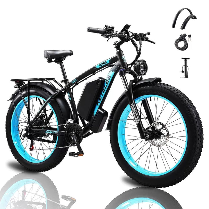 ✨ELECTRIC BIKE FOR ADULTS,1000W ELECTRIC BICYCLES 48V17.5AH 27MPH FAT TIRE ELECTRIC BICYCLE 26